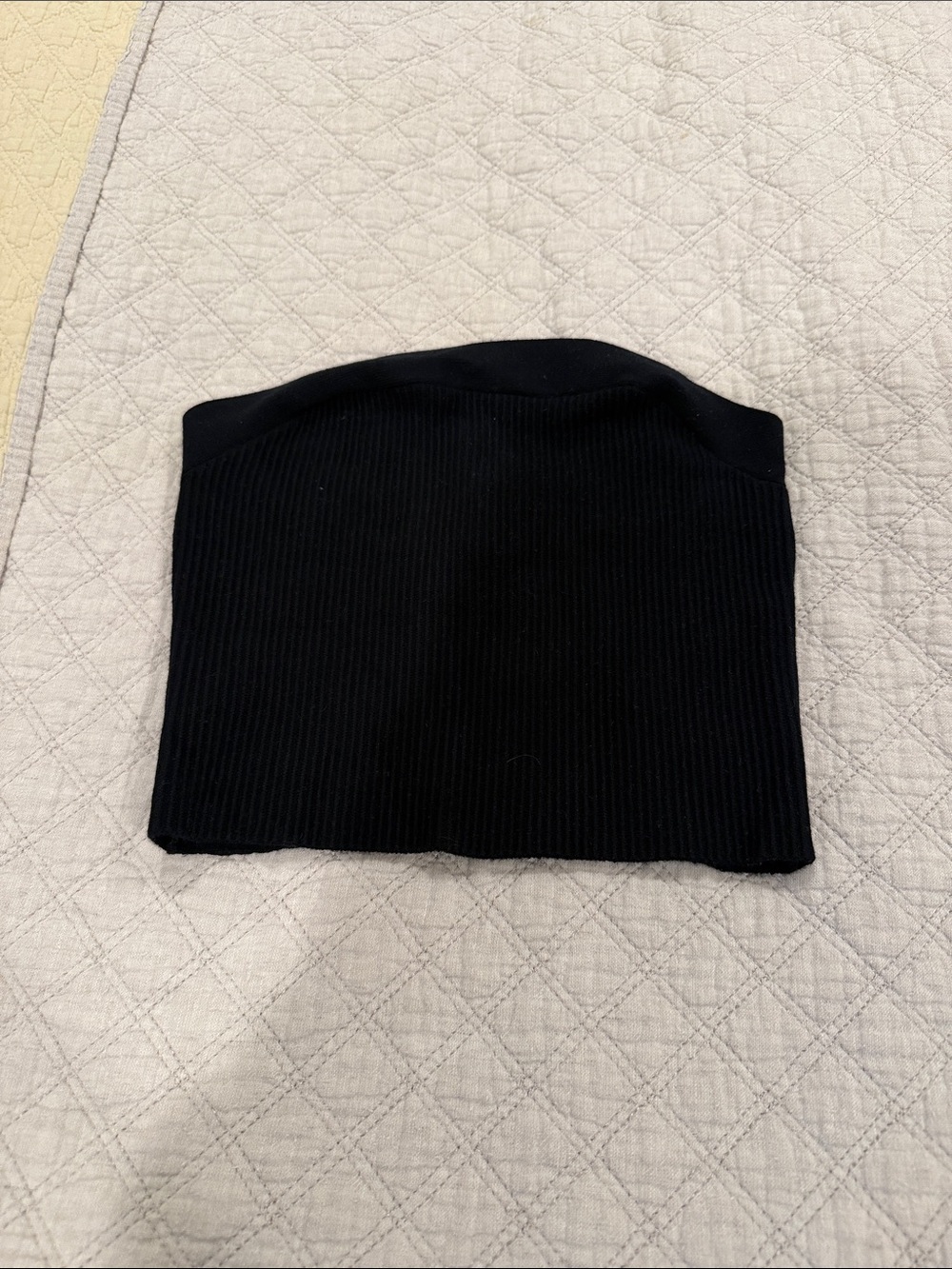 Abercrombie Black Knit Tube Top